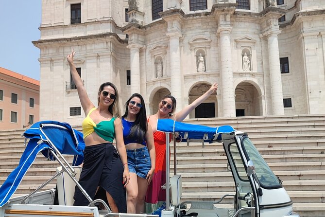 2-Hour Private Historic Lisbon Tour by Tuk Tuk - A private tuk-tuk is the best shortcut to Lisbon’s big sights