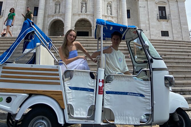 2-Hour Private Historic Lisbon Tour by Tuk Tuk - Portas do Sol and Senhora do Monte: two viewpoints, two different vibes