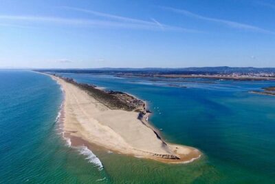 2 Stop | 2 Islands & Ria Formosa Natural Park - From Faro - Deserta Island: short, wild, and great for getting in the water