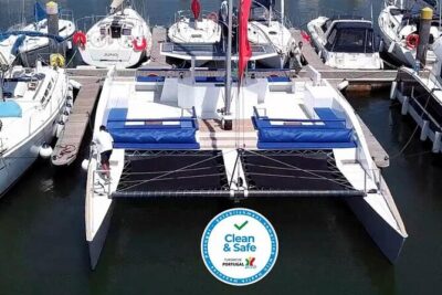 2H Private Sailing Catamaran "Vertigo" Tour in Lisbon up to 18pax - Your landmark run: Belém Tower to Commerce Square