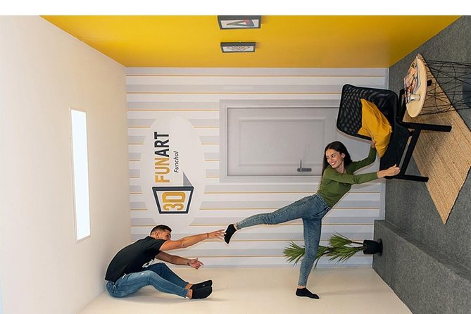 3D Fun Art Museum Funchal - The big payoff: photo illusions you can actually pose inside