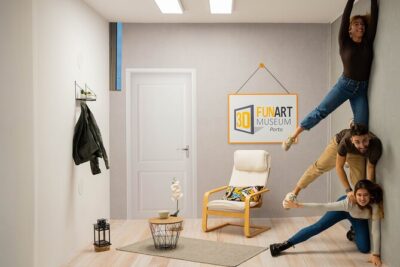 3D Fun Art Museum Porto Ticket - Inside the Illusion Rooms: Optical Tricks and 3D Photo Fun