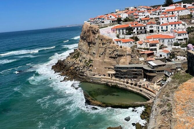 4x4 Tours in Portuguese Classic Jeeps (UMM) around Sintra - Azenhas do Mar viewpoint and Praia da Adraga beach walk