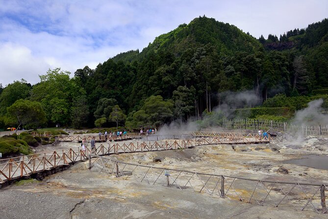 Adventure in the Furnas, with volcanoes, lagoons and tea plantations - Terra Nostra Park hot springs: where you pay for the soak