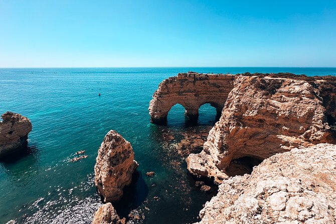 Albufeira: Benagil, Algar Seco, Marinha & 7 Hanging Valleys Tour - The guide makes a real difference: Ricardo (and Jeny) in the mix