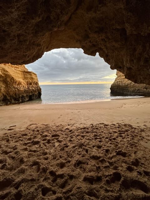 Albufeira: Benagil, Algar Seco, Marinha, and 7 Valleys Tour - Benagil Sea Cave From Above: The Panoramic View Without the Boat