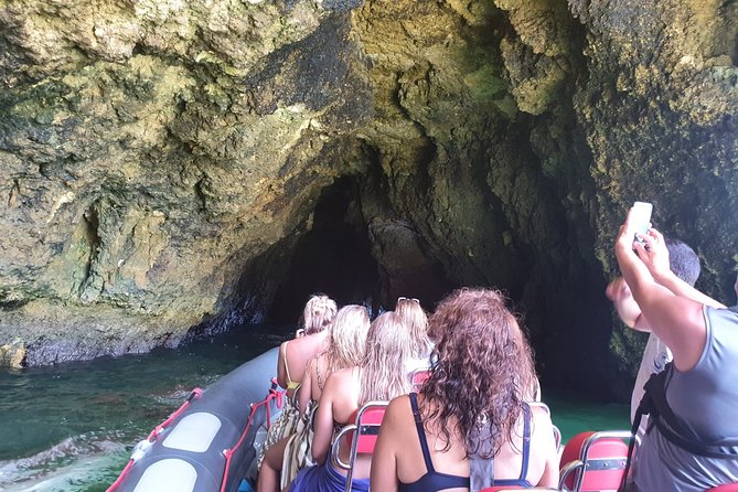 Albufeira: Dolphins and Caves Tour - Albufeira speedboat setup: quick check-in, then you’re off