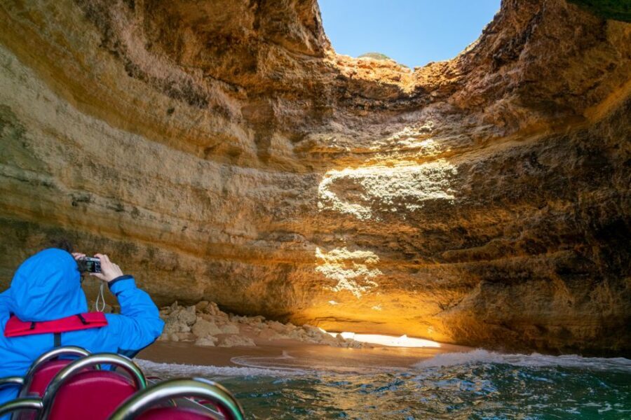 Albufeira: Dolphins & Benagil Caves RIB Tour - Weather and sea conditions: how your plan can shift