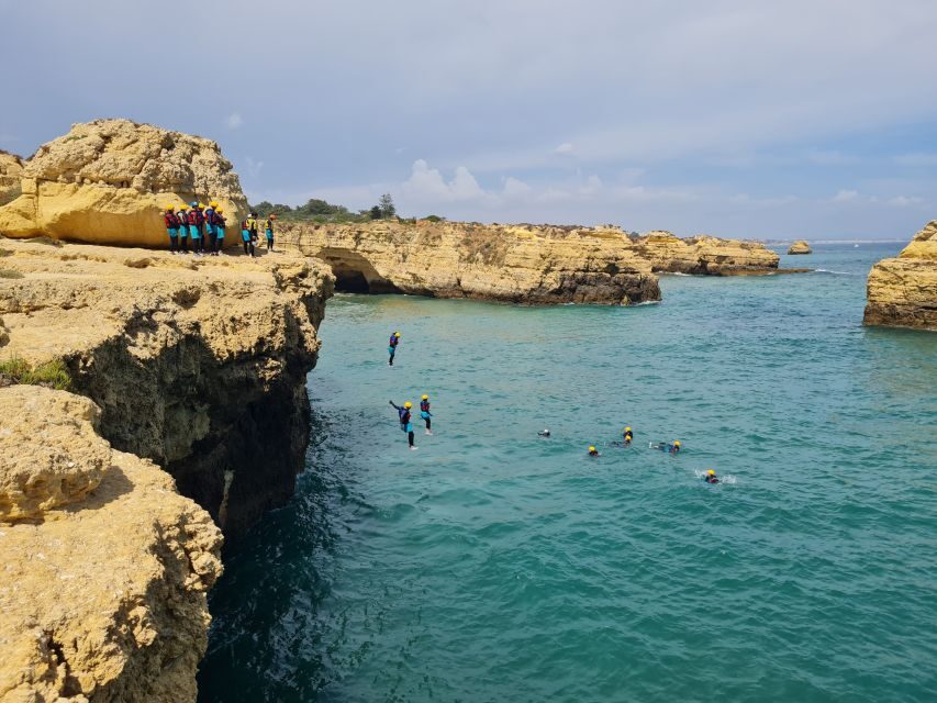 Albufeira: Guided Coasteering Tour with Cliff Jumping - Safety first: the instructor, the equipment, and the jump call