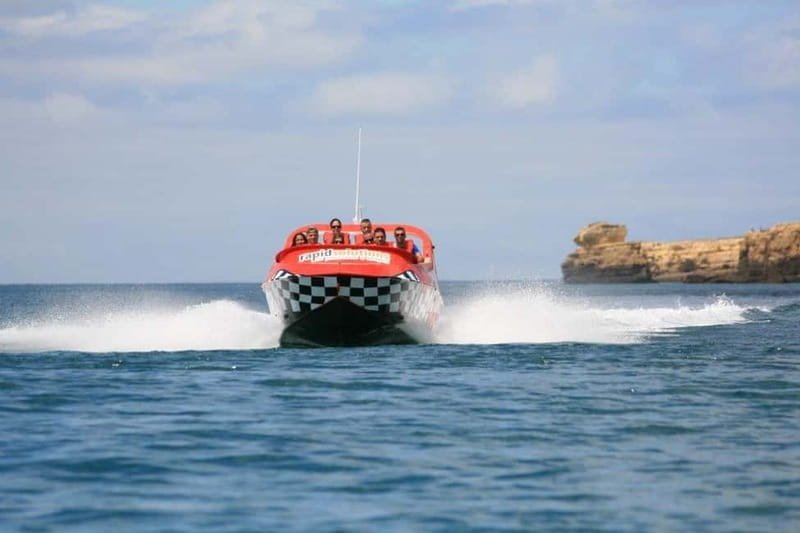 Albufeira: High-Adrenaline Jet Boat Ride - The 30-Minute Route: Secret Caves, Then Spinning and Power Brakes