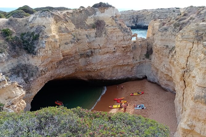 Albufeira Kayak Cave Tour – Hidden Beaches & Cliffs - Small-group guiding on the water: why you feel looked after