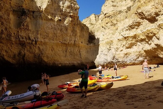 Albufeira Kayak Tour – Relaxing Trip with 2 Guides - From marina to kayaks: the pacing and how the paddle feels