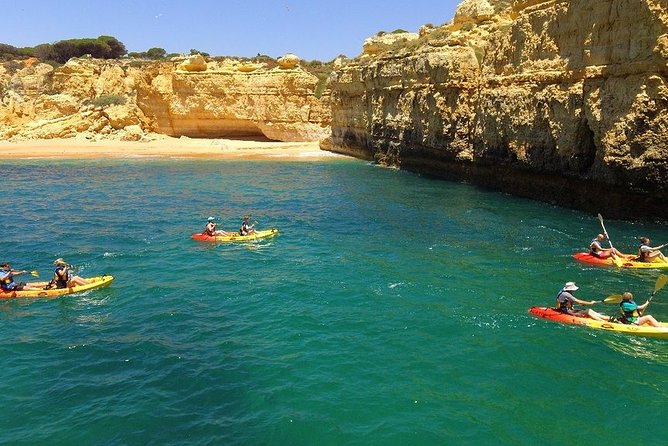 Albufeira Kayak Tour – Relaxing Trip with 2 Guides - Praia do Ninho das Andorinhas and your swim break