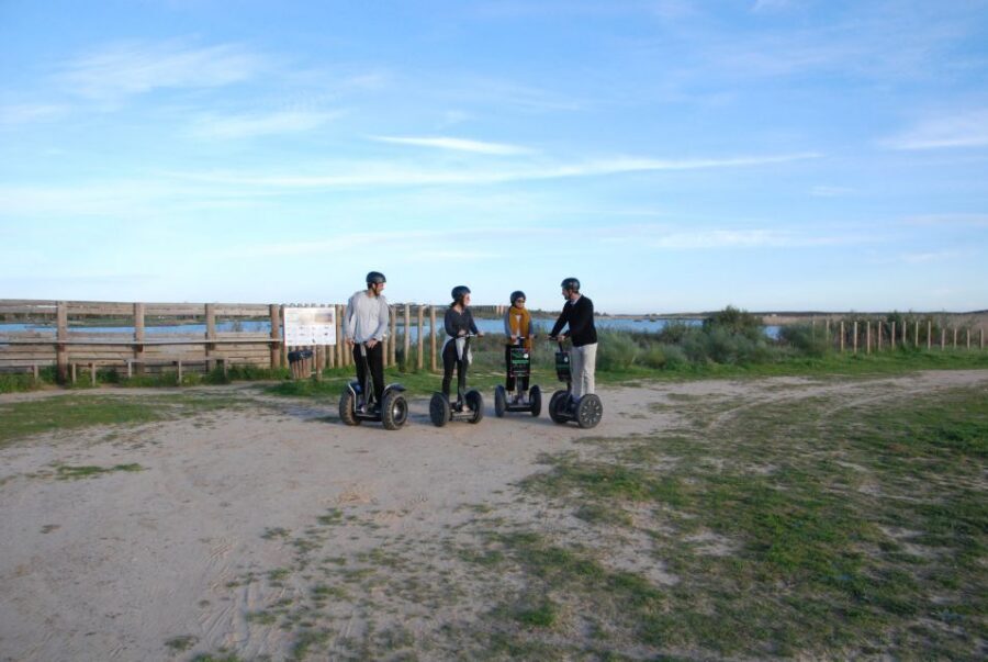 Albufeira: Salgados Nature Reserve Segway Tour - The ocean panorama payoff: Praia da Galé West, Praia da Galé East, and Armação de Pêra
