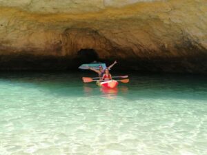 Albufeira: Secret Caves & Beaches Kayak Tour with Swim Stop - São Rafael caves and the Xorino Sea Cave: ride the tide, not your luck