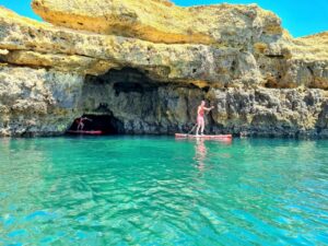 Albufeira: Stand Up Paddle Lesson and Coastal Tour - Meeting at Paddle4Fun: what to expect on arrival