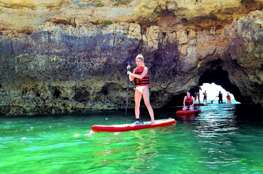 Albufeira: Stand Up Paddle Lesson and Coastal Tour - Who should book (and who should skip it)