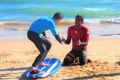 Albufeira: Surf Lesson - Finding the Wood Kiosk at Galé Beach (and Parking Like a Pro)