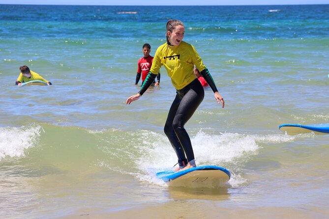 Albufeira Surf Lesson – Wetsuit & Board Included - Stop-by-stop: Gale, Praia da Galé, and Lagoa dos Salgados