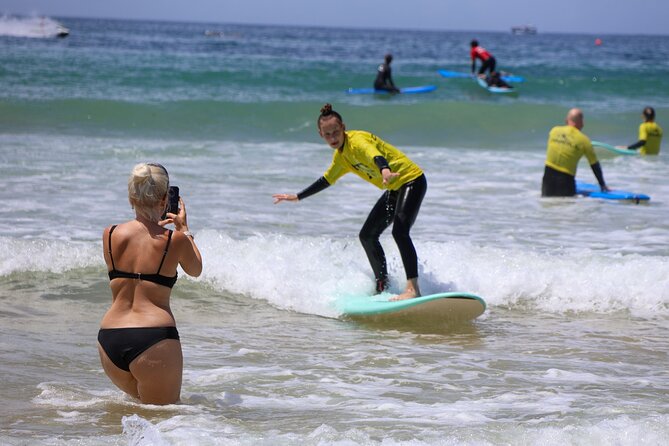 Albufeira Surf Lesson – Wetsuit & Board Included - How the 2-hour lesson flows: briefing, basics, then lots of water time