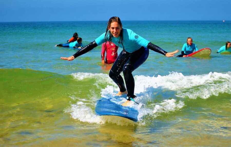 Albufeira: Surfing Lesson at Galé Beach - Galé Beach Sets You Up for Surf Success