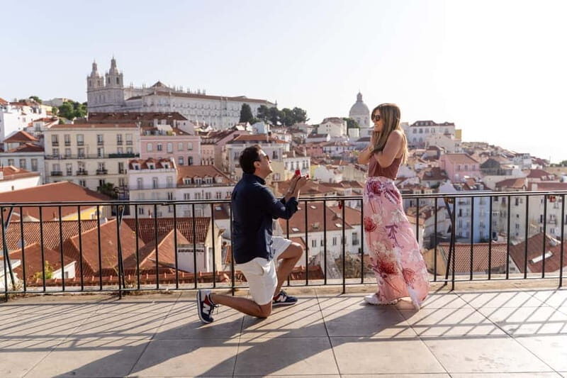 Alfama: Unforgettable Photoshoot Experience with a Local - Miradouro de Santa Luzia: Red Rooftops and Soft Viewpoint Light