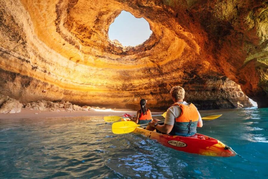 Algarve: Benagil Cave Sunrise Kayak Tour with Shower Use - Sunrise Kayaking Through Benagil Caves: What Makes This Tour Special