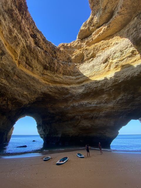 Algarve: Benagil Caves SUP Tour since 2016 - Surf Lesson Option at Armação de Pêra: Build a Full Water Day