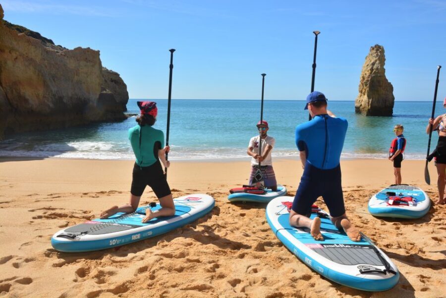 Algarve: Benagil Caves SUP Tour since 2016 - Glide Along the Golden Cliffs: The Real Itinerary Highlights