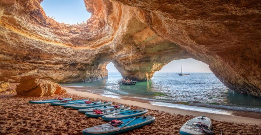 Algarve: Benagil Caves SUP Tour since 2016 - Photos on GoPro: A Souvenir You Do Not Have to Hunt For