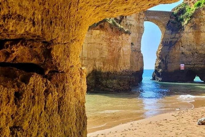 Algarve private day tour from Lisbon - Carvoeiro: a sheltered beach and a town break