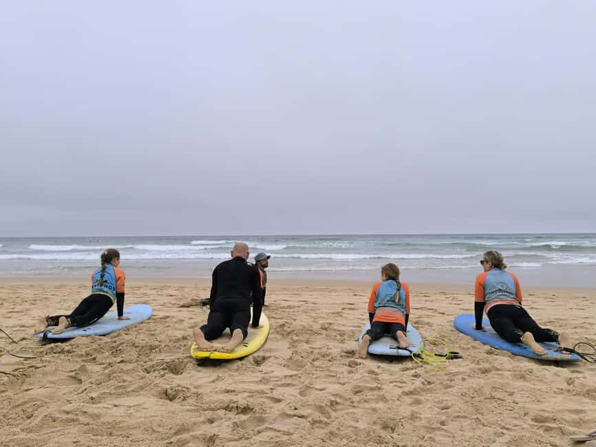 Algarve: Small Group Surf Lesson with Instructor - Weather, sea conditions, and the day plan you should expect