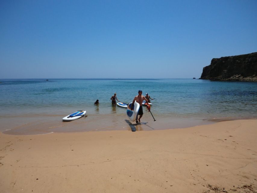 Algarve: Stand Up Paddle Tour w/ Snorkeling to Ingrina Caves - Snorkeling with Mask and Snorkel: Fish Below and Sea Birds Above