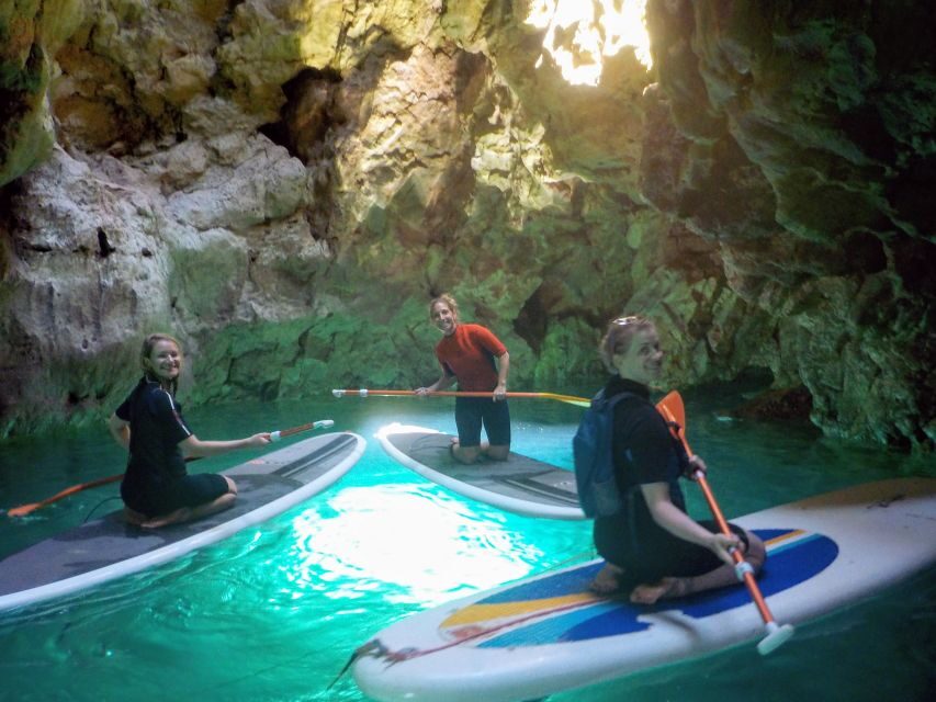 Algarve: Stand Up Paddle Tour w/ Snorkeling to Ingrina Caves - Cliff Tops and Adrenaline: Choose the Thrill Level