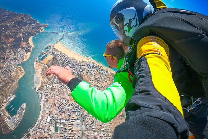 Algarve Tandem Skydive 15.000ft - Photos and video: plan for optional add-ons