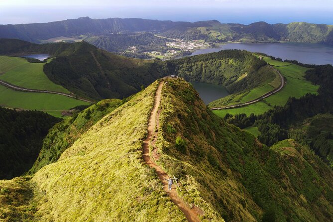 All West, Sete Cidades, Mosteiros, Ferraria - Private Tour - Miradouro da Ponta do Escalvado: coastal cliffs, quick angles