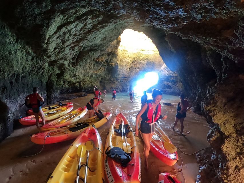 Alvor: Explore Caves Boat and Kayak Tour - Key highlights at a glance