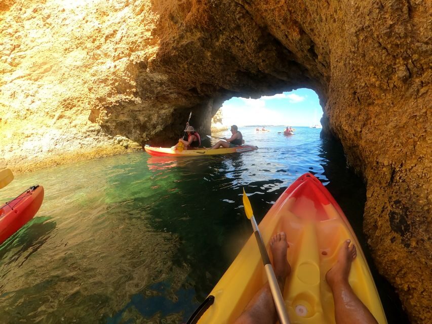 Alvor: Explore Caves Boat and Kayak Tour - Setting out from Café Na Ria: a simple start in Alvor