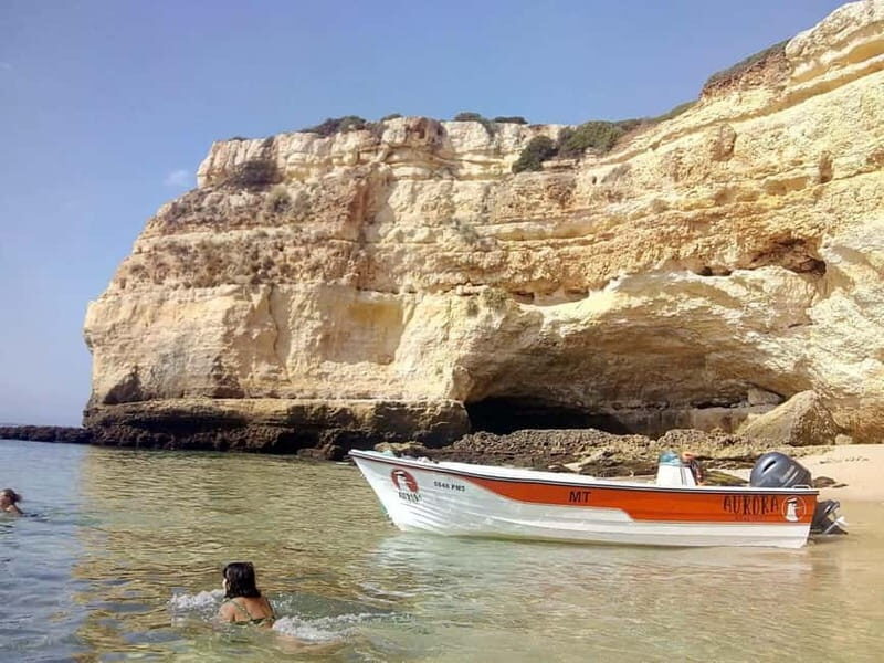 Armação de Pêra: Benagil and 10 Best Caves Guided Boat Tour - Armação de Pêra to Praia da Cova Redonda: getting oriented fast