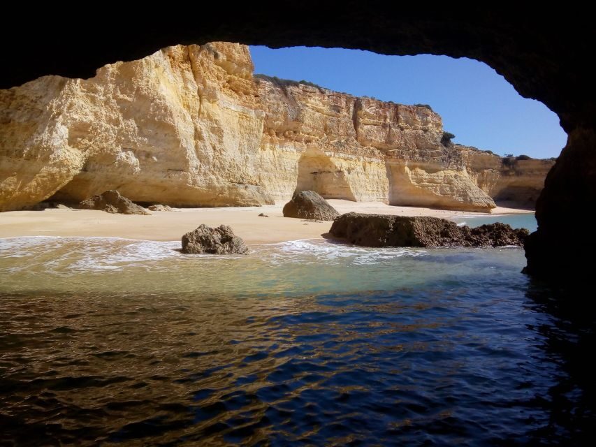 Armação de Pêra: Guided Boat Tour of Benagil's 15 Best Caves - The 1.5-hour itinerary: your route from Rock Lady Chapel to Paradise Cave