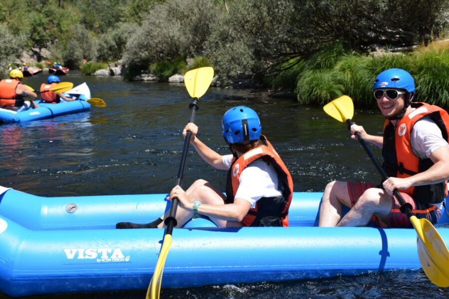 Arouca: Paiva River Kayak Adventure & Village Visit - Safety briefing, then the Paiva River: kayaking and rafting together
