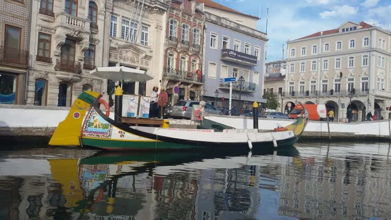 Aveiro & Coimbra Small Group Tour with Moliceiro Boat Cruise - Salt Ponds, New Coast Striped Houses, and Stork-Nest Scouting