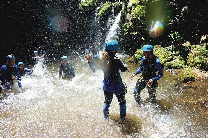 Azores Canyoning Adventure in São Miguel - Half-day - Parque Natural da Ribeira dos Caldeirões: zip lines, slides, and optional jumps