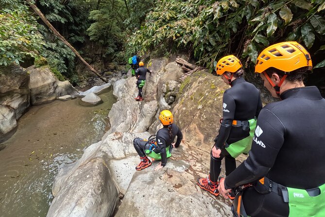 Azores Salto do Cabrito Canyoning Adventure - English-Language Guidance and Small-Group Pace