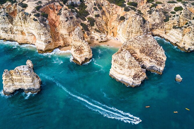 Beautiful coastal drive to the Ponta da Piedade caves in Lagos - Price and value: about $23.97 for caves plus coastline time