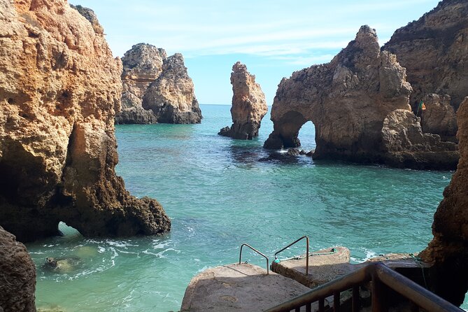 Beautiful coastal drive to the Ponta da Piedade caves in Lagos - Weather and waves: when the plan changes