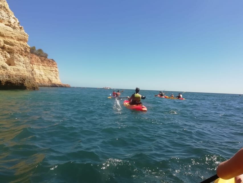 Benagil: Cave and Sea Caves Guided Kayak Tour - Stop One: Benagil Sea Cave (Short Visit, Big Impact)