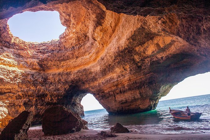 Benagil Cave by Boat + Carvoeiro + AlgarSeco Caves by Minivan from Lagos - Why this Benagil Cave + Algar Seco route feels like good Algarve value