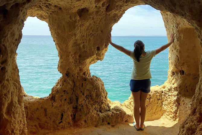 Benagil Cave by Boat + Carvoeiro + AlgarSeco Caves by Minivan from Lagos - Price and what’s actually included (and what you don’t have to think about)