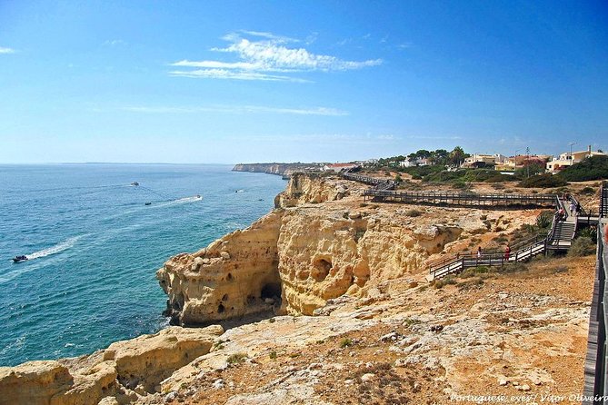 Benagil Cave by Boat + Carvoeiro + AlgarSeco Caves by Minivan from Lagos - The boat to Benagil: what you’re really signing up for